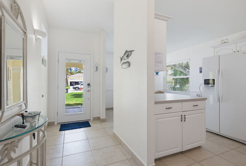 Spacious, sunny kitchen — the Lighthouse, New Smyrna Beach